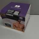 BLITZWAX Back and Nose Waxing Kit for Men, Hard Wax Warmer for Brazilian, Body and Face, At Home Hair Removal Kit, Beginner Friendly, Quick Heating, 93 Accessories, Blue Waves