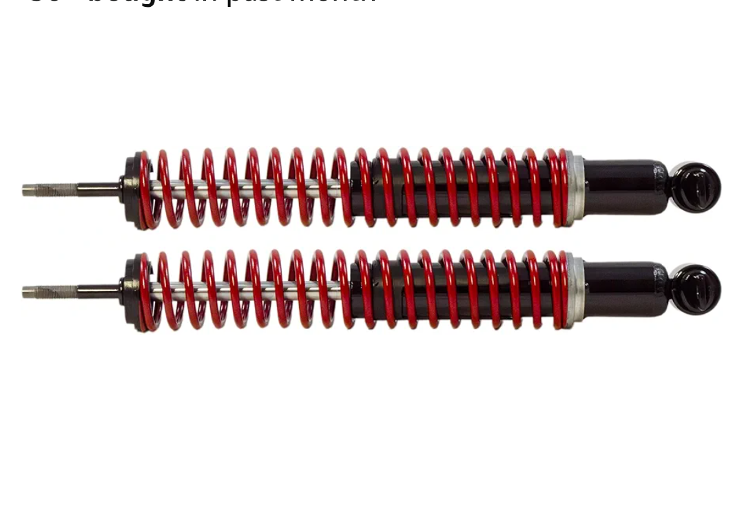 Gabriel 34073 Load Carrier Front Towing Shock Absorbers for Buick; Cadillac; Chevrolet Bel Air C1500 C2500; Ford Victoria GMC Suburban; Lincoln; Oldsmobile; Mercury; Pontiac; Toyota Crown (1 Pair)
