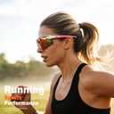 SEKKAF Polarized Sports Sunglasses for Men Women and Youth, UV400 Protection Ideal for Cycling Baseball Fishing Golf Running