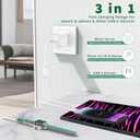 iWatch Charger for Apple Watch Charger Fast Charging, 6FT Multi Charging Cable with iPhone Charger USB C Block, 3-in-1 Travel Charger Cord for i-Watch Ultra 3/SE/11/10/9/8/7/6,iPhone 17/16/15/14/13/12