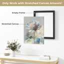 Venusmiles Canvas Frame 24x36 Frame for Canvas Painting Floating for 1" Deep, Floater for Canvas Artist Panel Oil Painting Wall Art Décor, Vertical or Horizontal Picture Wall Decor, Black