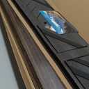 Forbena Floating Book Shelves for Wall Set of 3, 36 Inches Long Wall Bookshelf for Bedroom, Large Wood Heavy Duty Hanging Bookshelves for Books, Living Room Decor, Closet Storage (Rustic Brown)