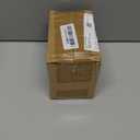 3/8 Inch Inset Brass Gold Cabinet Hinges, (10 Pairs - 20 Pack) Self Closing Hinges for Cabinets Doors, Kitchen Cabinet Door Hinges Hardware