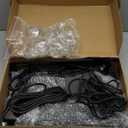 Wsays 4Pcs 16 LED 2''x 14'' White Amber Dash Strobe Light w/Controller and Wiring Harness and Suction Cup Windshield Interior Warning Light Bar Compatible with Trucks Pickup SUV Boat Vehicle