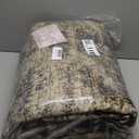 4x6 Rrug for Living Room and Bedroom-Washable Non-Slip Indoor Area Rug-Brown Carpet for Office