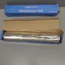 Amazon Basics Heavy Duty Aluminum Foil for Cooking, Grilling, Food Storage, Roasting, 125 Sq Ft, Pack of 2