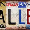 BALLER Vintage Metal Tin Sign, License Plate, Home Decor, Room Decor, Wall Decor, Bathroom Decor, Bar Decor, Cafe Decor, Garage Decor, 12 x 6 Inch