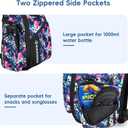 KAVIGOR Baseball Bag for Youth and Adult, Softball Bag 50L Large Capacity Holds 4 Bats, Equipment Backpack with Shoes Compartment