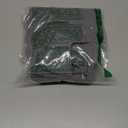 Shortened Design Apron, Japanese Style Soft Cotton Linen Apron with Two Side Pockets, X Cross Halter Aprons, Kitchen Cooking Clothes Gift for Women DIY Project, Crafting, Cooking, Baking  (Light Gray), Style: 1# Style-rounded Edge