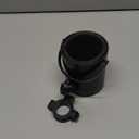 Motorcycle Cup Holder ABS Chromes Handlebar Mount Cup Drink Water Bottle Holder for Motorcycle Bike (Shiny Black)