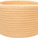 Whispering Woven Basket - Pale Banana 16" x 16" x 12"