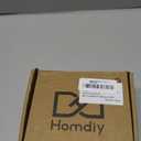 homdiy 20Pack 3 Inch Brushed Nickel Cabinet Pulls Modern Cabinet Handles - Brushed Nickel Drawer Pulls Stainless Steel Cabinet Hardware,5 Inch Overall Cabinet Door Handles for Cabinets,Cupboard (3in hole centers)