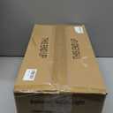 Espird Matte Black Bathroom Vanity Light, 3-Light Vanity Lighting fixtures Over Mirror, Square Design & UL Certification, Wall Sconces with Clear Glass Shades, E26 Socket (Bulbs Not Included)