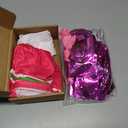 Girls Cheerleader Costume Outfit Set Fancy Dress for Halloween Party Birthday, Pink (7 to 8 years old)