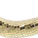 VOSAREA Disco Ball Banana Decor Reflective Fruit Banana Hanging Disco Ball Ornament Mirror Pendants Dj Stage Lighting for Bachelor Party Favor Golden