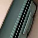 Lightweight Luggage with Spinner Wheels & YKK Zipper, 3-Piece Travel Suitcase ABS+PC Hardshell Luggage Set with TSA Lock, Light Avocado Green (20+24+28 inch)