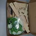 Wooden Baby Shower Crate Closet with Handle,Storage Basket,Baby Clothes Hangers, Newborn Boy Girl Welcome Gift Basket,Easy Assembly Baby Baskets for Baby Shower