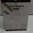 SHARDOR One Touch Coffee Grinder Electric, Spice, Herb, For Coffee Bean Spices and Seeds with 1 Removable Stainless Steel Bowl, Dry Grinder, White