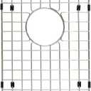 Starstar Sinks Protector Stainless Steel Kitchen Sink Bottom Grid, Rack (14.2 L x 16.7 W)