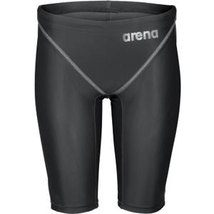 Arena Boys' Junior Racing Jammer Powerskin St Next Knee Length Tech Suit Competitive Swimsuit (26, Black)