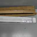 Cordless 1" Vinyl Mini Blinds for Indoor Windows, White（45" W x 48" L）