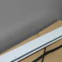 1" x 35.5" White Aluminum Storm Door Sweep Replacement Weatherproof Bottom Seal for Security Doors (1, White)