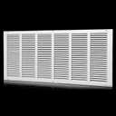 Return Vent Cover 30 x 12(Duct Opening Size),Air Return Vent Cover,Flat Vent Cover,Return Air Grilles,Outer Dimensions:31.75"Wx13.75"H(30"W x 12"H, Duct Opening)