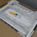 Under Sink Organizer, 2 Pack 2 Tier Under Sink Organizers and Storage, Slide Out Pull Out Cabinet Organizer Shelf, Height Adjustable Metal Drawer for Kitchen Bathroom Closet Organization Rack White