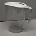 Amazon Basics 10-Cup Water Filter Pitcher, Compatible with Brita Filters, WQA & NSF Certified, Made in Europe