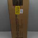 ForPro Professional Collection Jumbo Full Round Bolster Pillow, Black, Oil and Stain-Resistant, for Massage and Yoga, 9” R x 26” L