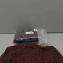 Padded Round Bar Stool Seat Cushion,Bar Stool Cushion Covers with Elastic Band Round Seat Cushions for Chairs Stool Slipcovers (Brown,Dia.10.2in)
