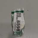 Door Knob Hole Cover Plate 2-5/8'' Diameter  Silver, Paintable Steel Construction for Lock and Knob Holes, Maintains Home Door Security