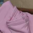 HolidayIdeas Fitted Tablecloths for 6 Foot Rectangle Table, Wrinkle Resistant Washable Table Cover 30x72 Inch for Vendor Booth Display, Banquet, Trade Show, Pink, 4 Pcs