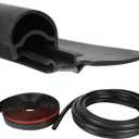 Combo RV Slide Out Seal Kit 018-341 EK 1/2'' x 2.75'' x 35' Travel Trailer Weather Stripping Seal Base+1" x 15/16" x 35' D-Seal Wiper Replacement for RV Camper Slideout System,018-312-EKD + 018-341 EK