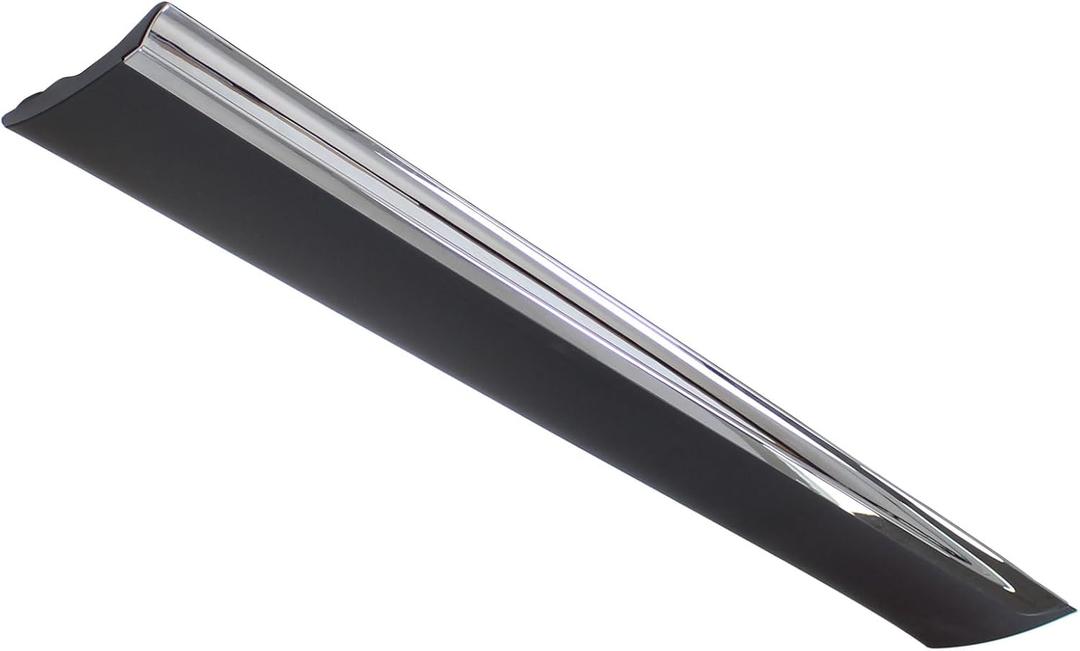 Body Side Molding/Door Lower Molding w/Chrome, Fits for 2016-2020 Kia Sorento Front Right(Passenger Side Front), Repalces OEM 87722-C5200 87722-C6200, 75177