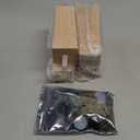 Premium Ash Wood Square Furniture Legs (Full Install Kit) - Pick Your Size and Color (5 Inches)