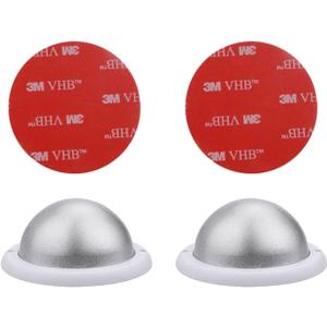 Haoyou Wall Mount Indoor/Outdoor Camera Mounts Compatible for Magnetic Arlo Pro/Arlo Pro 2 Camera and SimpliSafe Outdoor Security Camera (2 Pack Silver)