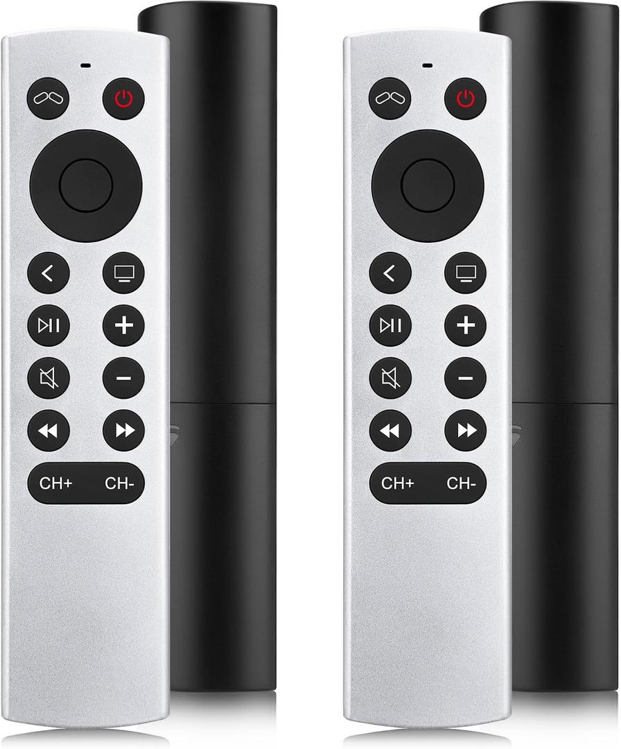 (2 Pack) Replacement Remote for Apple-TV-Remote-Control 4K/HD (NOT Siri & NO Voice)
