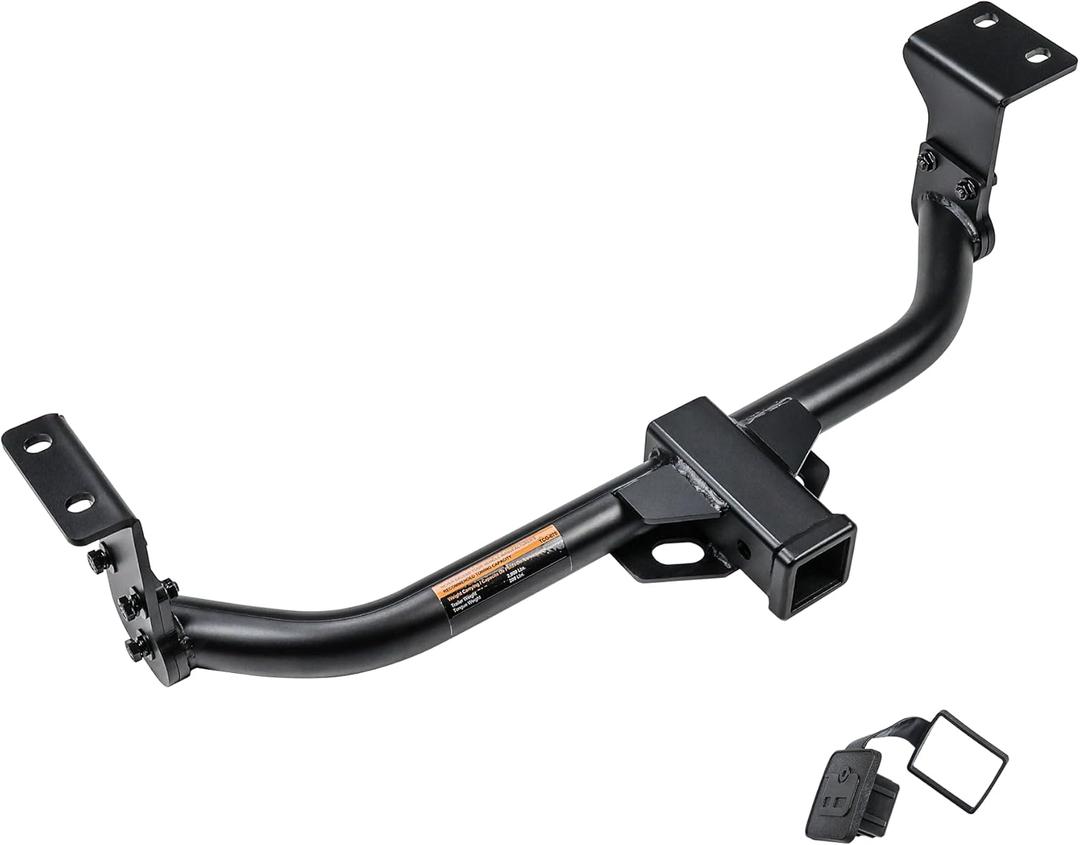 DBXB-RV Class 1 Trailer Hitch Standard 2-Inch Receiver Compatible with 2010-2017 Toyota Prius, Sedan, Plug-in, V. Multi-Fit Hitch to Receive Ball Mount, Cargo Carrier, Bike Rack. 11276