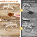 Office Chair Mat for Carpet, 48" x 60" Clear Desk Chair Mat