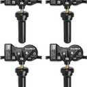 TPMS Sensor Dodge,4Pack 433Mhz Tire Pressure Monitoring System Sensor Compatible for Chrysler Jeep Dodge Fiat Replaces#68313387AB 68193586AC 68252493AB