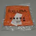 EXLURA Women Summer Crochet Crop Tops Sleeveless Spaghetti Strap Tank Cami Knit Y2K Clothes Boho Resort Beach Going Out Tops (Orange, S)