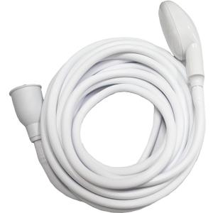 5m/16.4ft Sink Spray Rubber Hose Portable Faucet Sprayer Garden, Shampoo Sprayer Handheld Shower Head Spray Hose Attachment for Dog, Pets, Bathing Baby, Washing Hair, Rinsing Vegetables