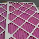 Colorfil 16x25x1 Air Filter (2-Pack) | Made in the USA | Color Changing | Remove Cat and Dog Odor | MERV 8 for Pet Hair Dander and Dust | 15.5"x24.5"x0.75" Exact Size
