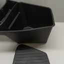 New 2025 2026 Model Y Juniper Rear Trunk Storage Bins with Lids 2PCS Refresh Model Y Rear Trunk Storage Box TPE Waterproof Trunk Organizer for Model Y Juniper Interior Accessories