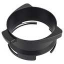 Espresso Dosing Funnel, Aluminum Metal Barista Coffee Dosing Funnel Compatible with 54mm Breville Portafilter Black