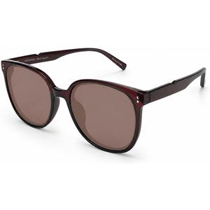 Oversized Square Polarized Sunglasses for Women Men, UV400 Lenses | UV400 polarized lenses and a classic square frame for driving, travel and comfortable daily wear