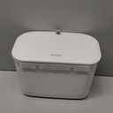 1.9 Gallon Kitchen Compost Bin Hanging Small Can with Lid Under Sink Dual Installation & Triple-Seal Technology, Odorless Kitchen/Bathroom/Office Can for Home, RV