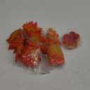 3 Pack Thanksgiving Decorations Fall Garland with Pumpkin Lights & Enlarged Maple Fall String Lights Pumpkin Decor, 30Ft 60LED Waterproof Battery Operated Christmas Fall Thanksgiving Decor for Home (Orange)