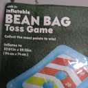 Inflatable Bean Bag Toss Game Inflates to 37.01in x 29.13 in